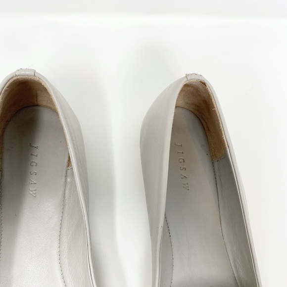 Jigsaw London Camille Pointed Toe Suede Flats 10 - Picture 7 of 8